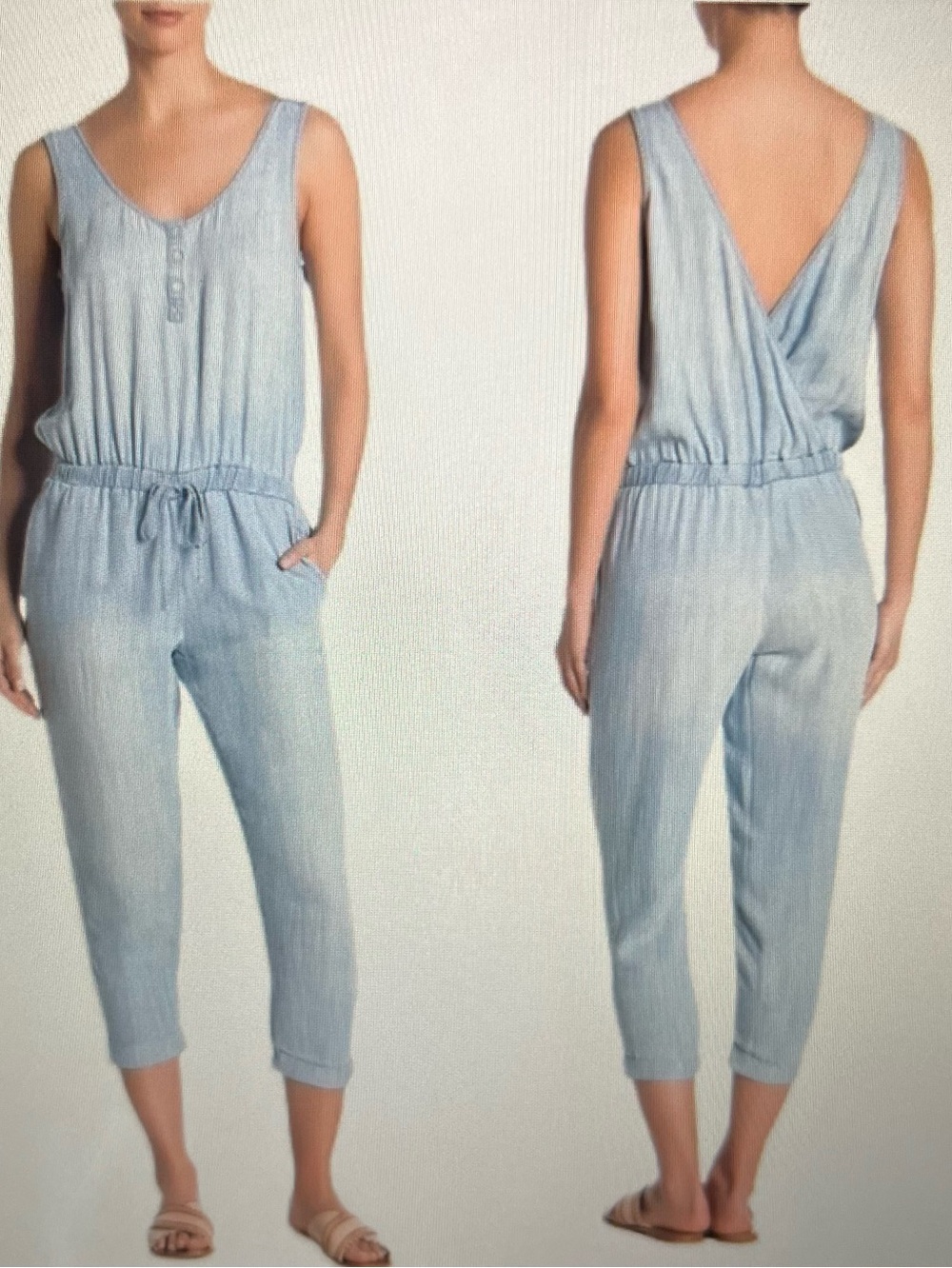 Cloth & Stone Sleeveless Jumpsuit XS